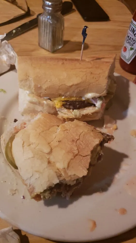Hamburger PO Boy